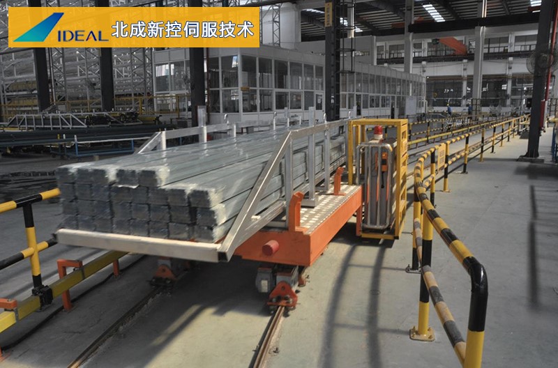 ABB变频器ACS880 M04在物流仓储有轨穿梭车RGV的应用